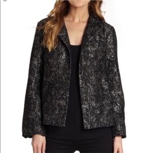 Eileen Fisher Metallic Jacquard Blazer